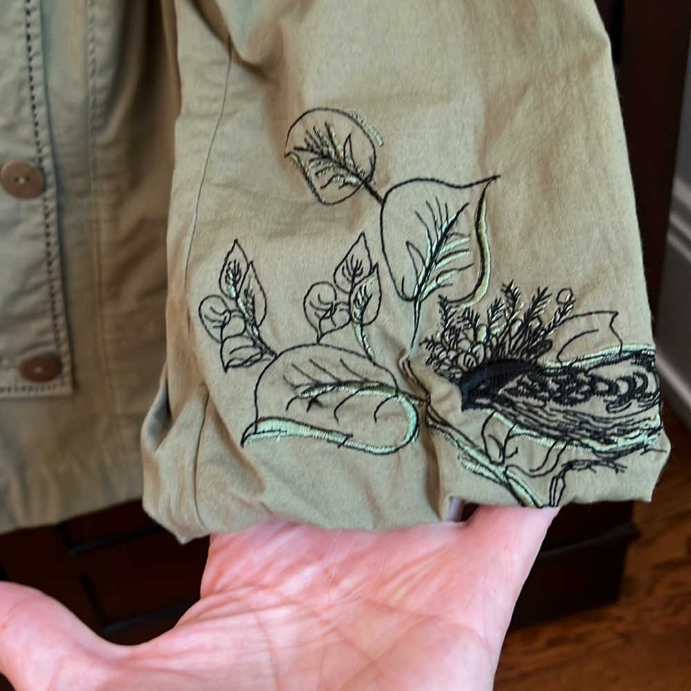 GUC Fei Anthropologie army green jacket. 12 - Picture 4 of 9